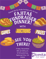 Fajitas Fundraiser