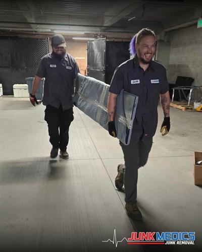 Josh and CJ helping out one of our long time commercial clients!