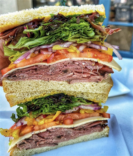 Bovine Cold Cut Sandwich