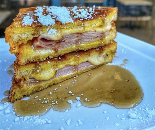 Monte Cristo Breakfast sandwich