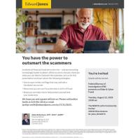 FBI presents on Elder & Cyber Fraud Hosted by Edward Jones