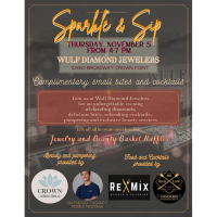 Sparkle & Sip Event @ Wulf Diamond Jewelers
