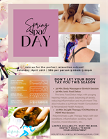 Spring Spa Day Event
