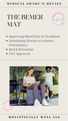 Bemer Mat (Pulsed Electro Magnetic Frequency) FDA Approved, Medical Grade II Device