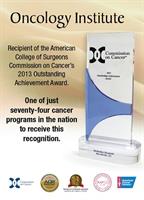 Methodist Hospitals Oncology Institute is recipient of the American College of Surgeons Commission on Cancer's 2013 Outstanding Achievement Award.