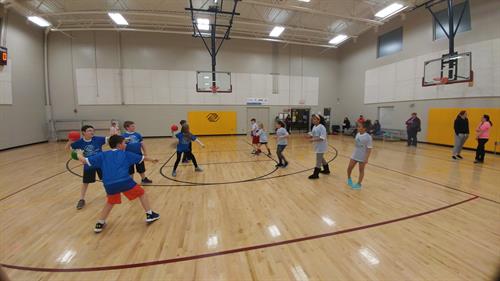 Club members enjoying physical activities in our Club gymnasiums.