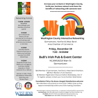 2025 WIN Breakfast - December - Germantown, Bub's Irish Pub