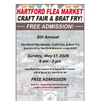 5th Annual Flea Market, Craft Fair & Brat Fry