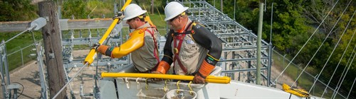 Lineman at Work