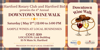 Hartford Rotary 4th Annual Wine Walk