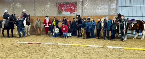 This photo features some of our volunteers, it takes a lot for us to operate!