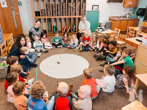 Visits from special guests engage children in new experiences
