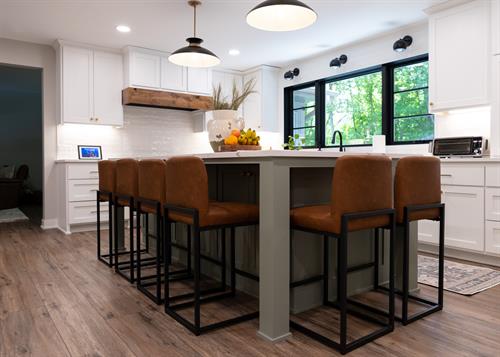 Completed in 2023, kitchen addition in Eden Prairie.