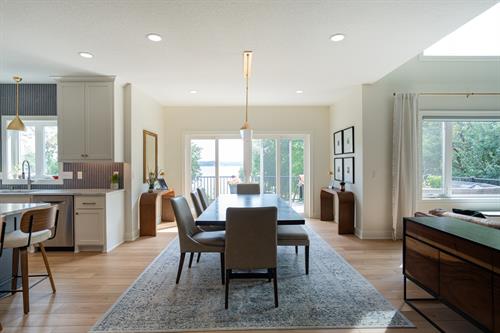 Completed in 2025, two story addition and first floor renovation in Prior Lake.