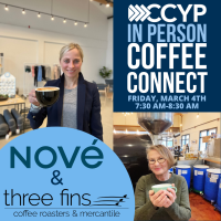 CCYP Coffee Connect @ Nove Yoga and Three Fins