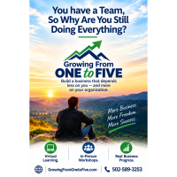 Growing From ONE to FIVE
