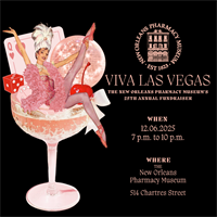 Viva Las Vegas: The New Orleans Pharmacy Museum's 25th Annual Fundraiser