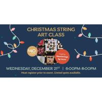 Christmas String Art Class