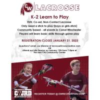 LACROSSE - Learn to play info meeting
