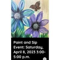 Sip and Paint Event at Square Canvas