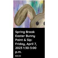 Springbreak Easter Bunny Sip & Paint