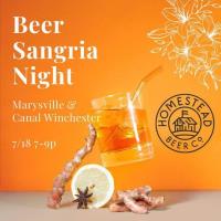 Beer Sangria Night at Homestead Taproom & Kitchen