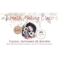 Fall Wreath Making Class @ Loose Rail