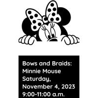 Bows and Braids: Minnie Mouse @ Square Canvas