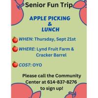 Senior Fun Trip - Apple Picking & Lunch