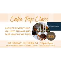 Cake Pop Class @ Loose Rail