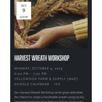 Harvest Wreath Workshop