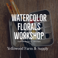 Water Florals Workshop