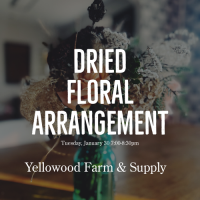 Dried Floral Arranging