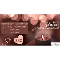 Valentine's Candle Making Class