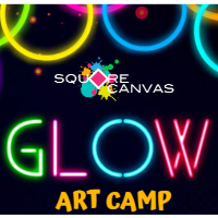 Glow in the Dark Summer Camp At Square Canvas