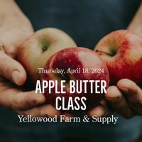 Apple Butter Class