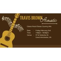 Live music w/ Travis Brown