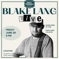 Live music with Blake Lang