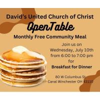 "Open Table" community meal