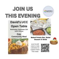 David's Open Table Dinner