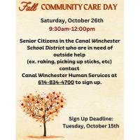 Fall Community Care Day