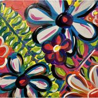 Paint & Sip at O'Charley's