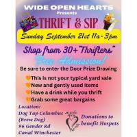 Thrift & Sip with Wide Open Hearts at Brewdog