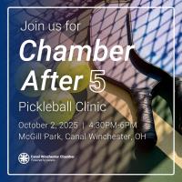 Chamber After 5:Pickleball Clinic