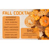 Fall Cocktail Class