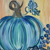 Paint & Sip - Teal Pumpkin