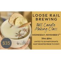 Fall Candle Making Class with Wild Soul Candle Co.