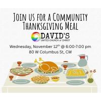 Community Thanksgiving Meal at David's