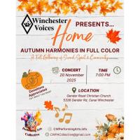 Winchester Voices Autumn Harmonies Concert