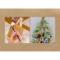 Cookie Canvas and Mini Tree Painting